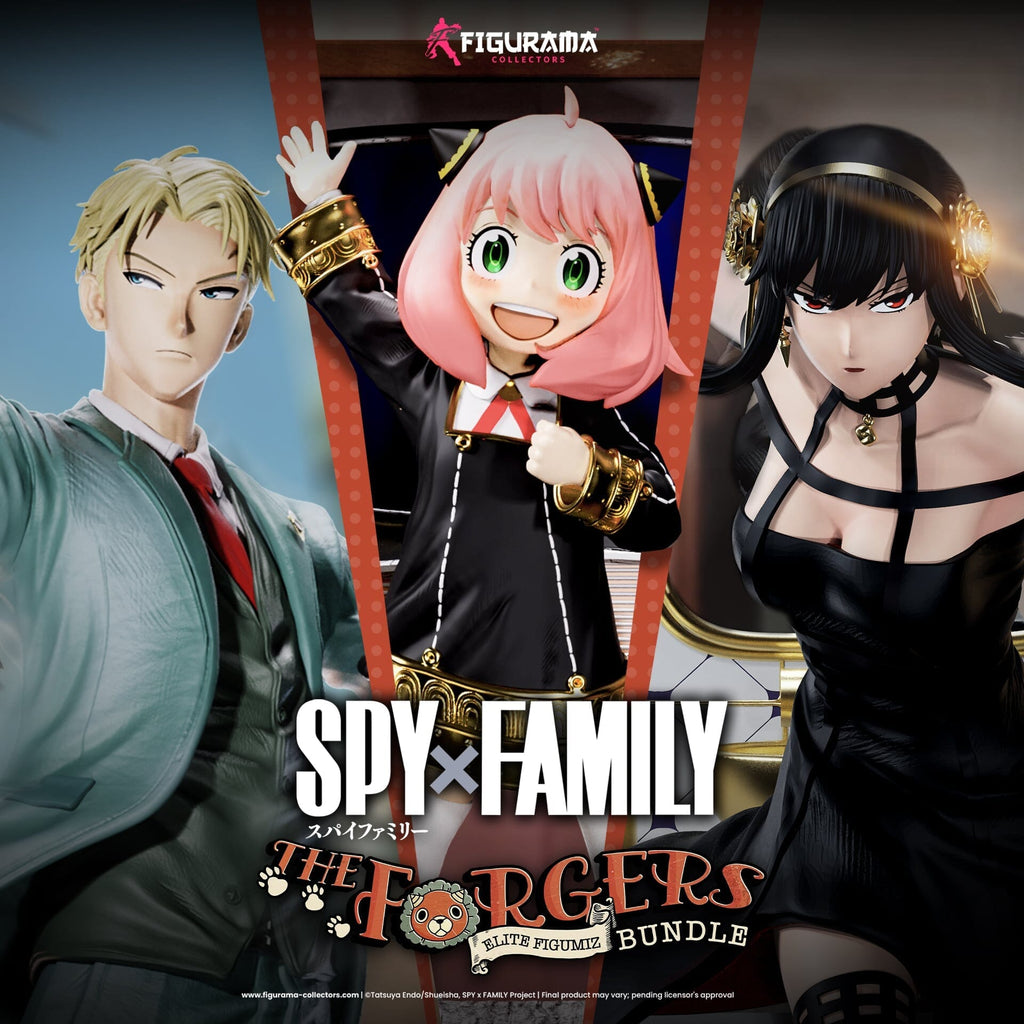 Spy X Family Elite Figumiz Statues-Flexible Plan for Ten Months Resin Figures Figurama Collectors THE FORGERS ELITE FIGUMIZ BUNDLE 