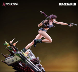 Black Lagoon- Revy Elite Solo Statue- Flexible Plan for Eight Months Resin Figures Figurama Collectors 