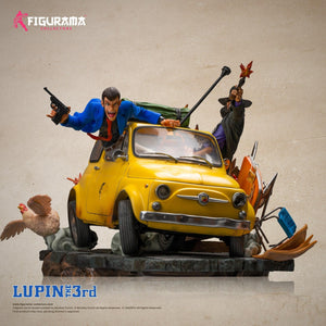 Plan-2- Deposit- Lupin The 3rd - Lupin, Jigen, & Fujiko Elite Diorama Statue Resin Figures Jimei Palace 