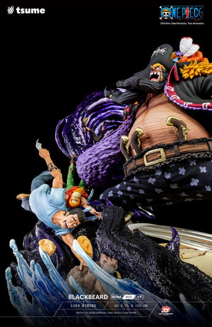 Plan-5- Flexible plan 08 Months- One Piece-Black Beard HQS Resin Figures Tsume 