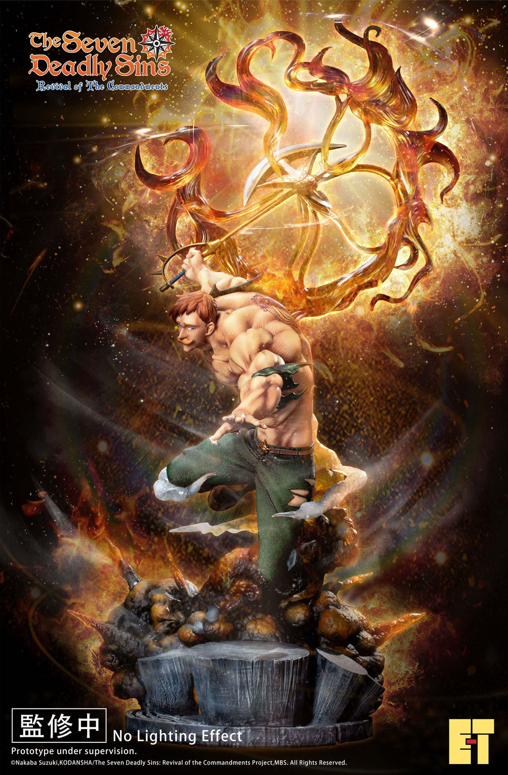 Sin of Pride- Escanor Figure- Flexible Plan for Five Months Resin Figures E-T Studio 