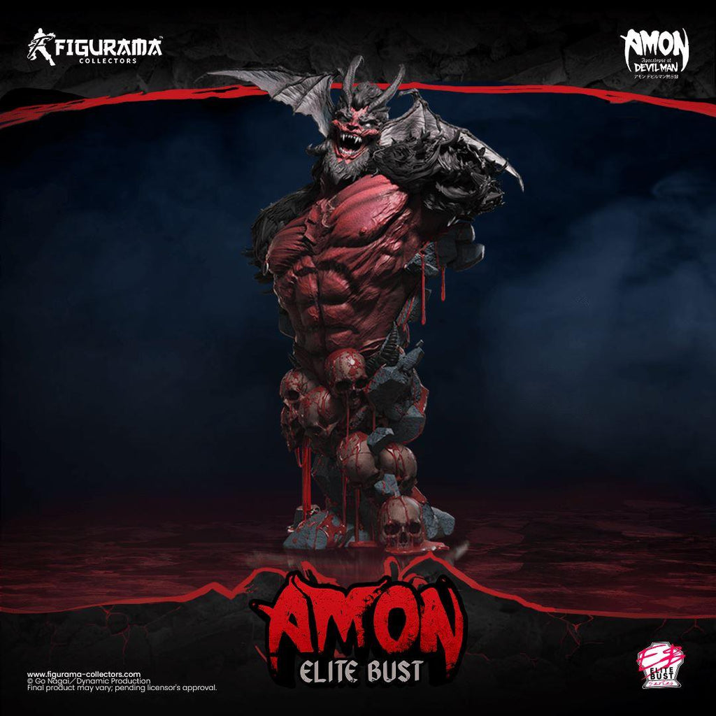 The Apocalypse Of Devilman: Amon Elite Bust-Flexible Plan for Six Months Resin Figures Figurama Collectors 