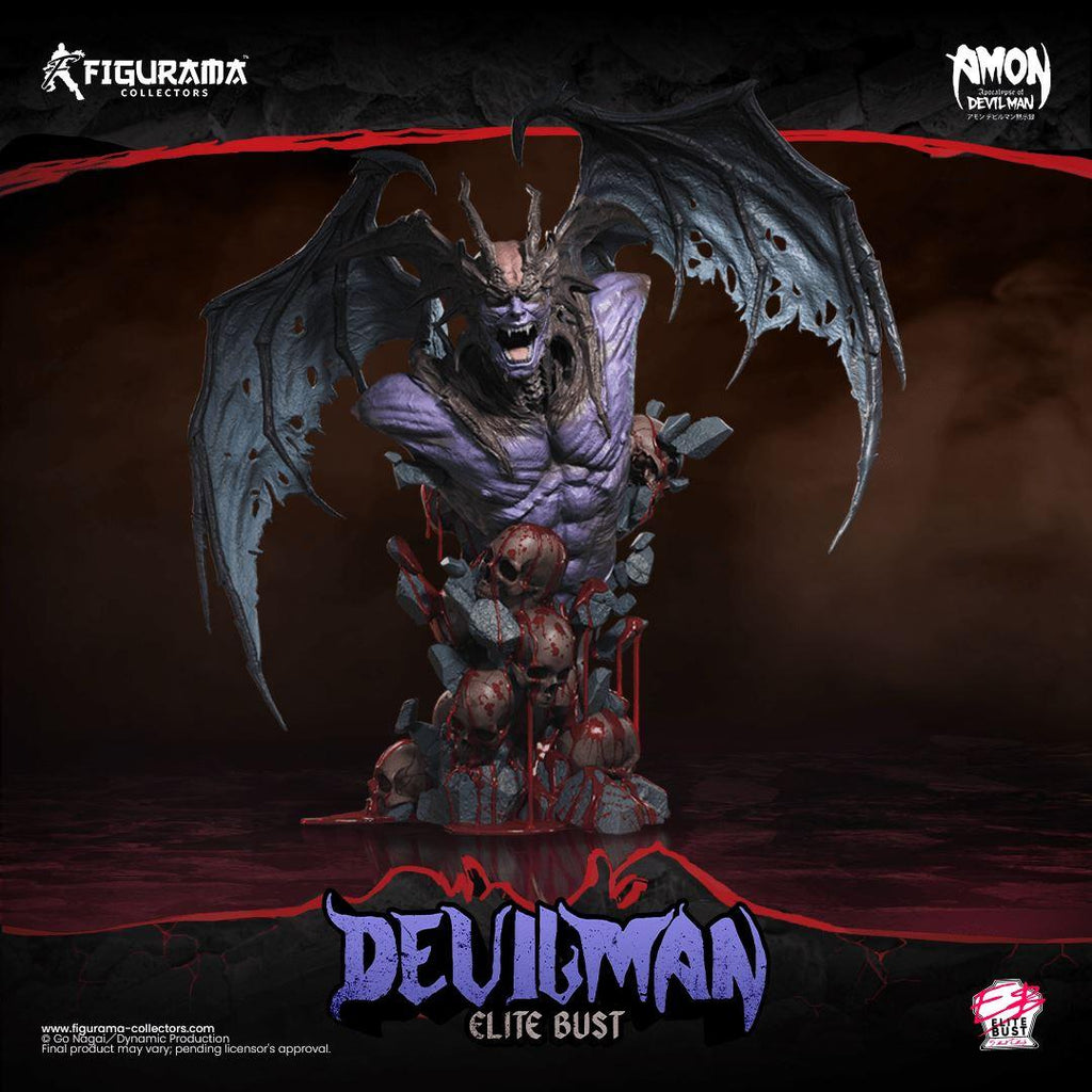 The Apocalypse Of Devilman: Devilman Elite Bust-Flexible Plan for Six Months Resin Figures Figurama Collectors 